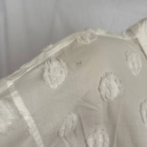 Sara Roka Elegant White and Orange Dress - Picture 5 of 9